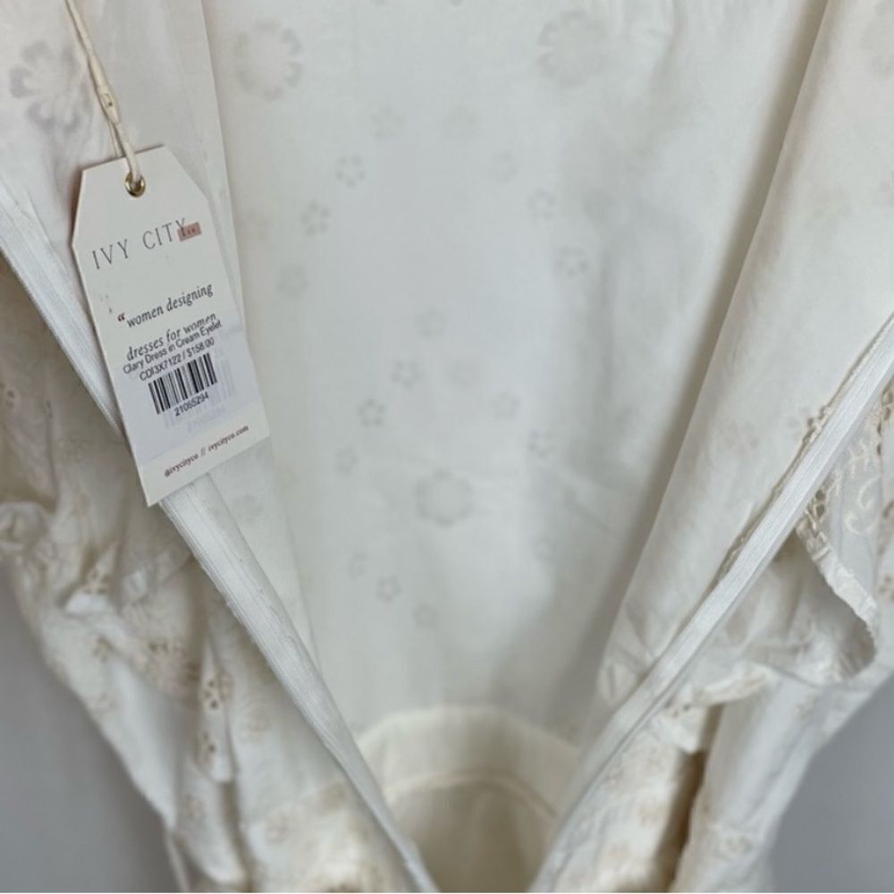 Ivy City Clary Dress in Cream Eyelet NWT 1X - Picture 7 of 7